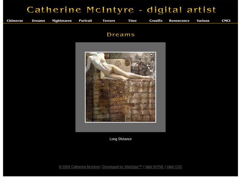 Персональная галерея Catherine McIntyre